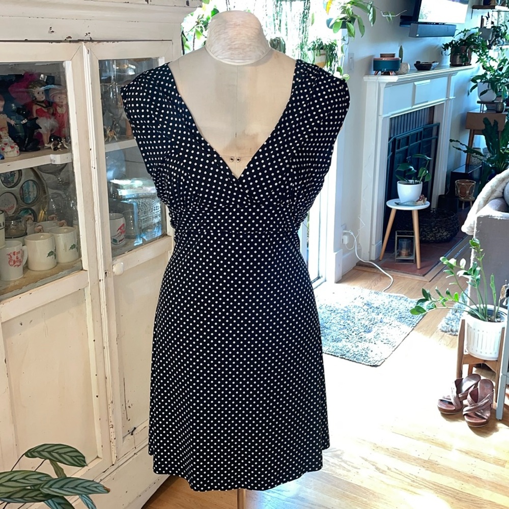 Retro style Polkadot dress - XL